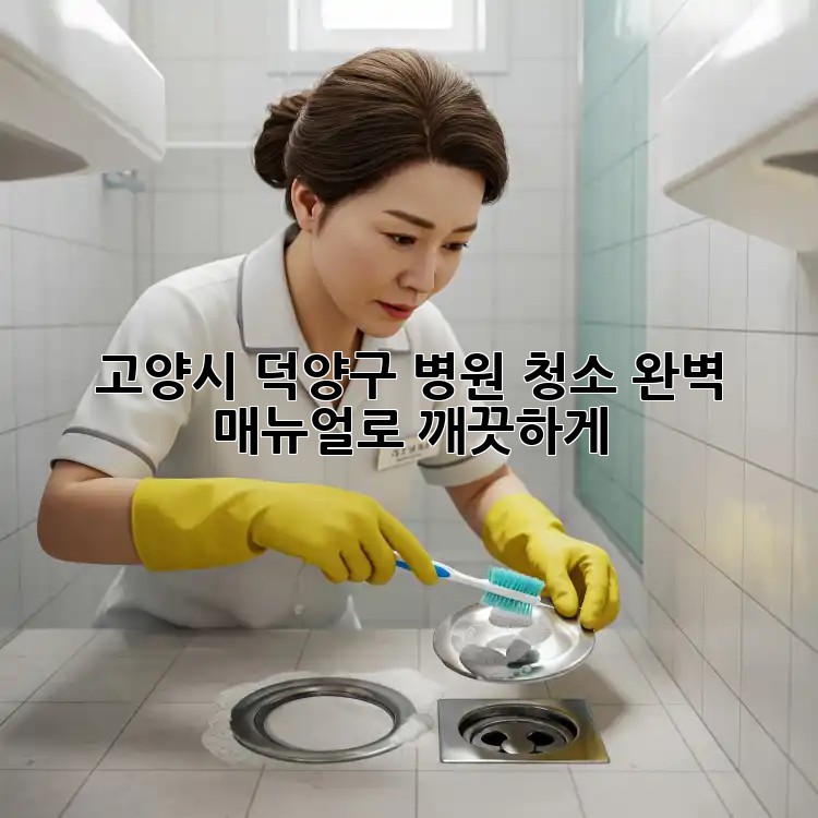 고양시 덕양구 병원 청소, 완벽 매뉴얼로 깨끗하게! 고양시 덕양구 병원 청소, 완벽 매뉴얼로 깨끗하게!