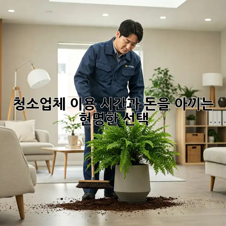 청소업체 이용, 시간과 돈을 아끼는 현명한 선택!