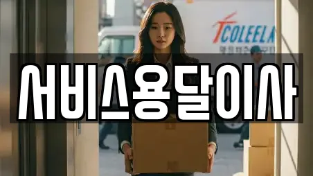 서비스용달이사