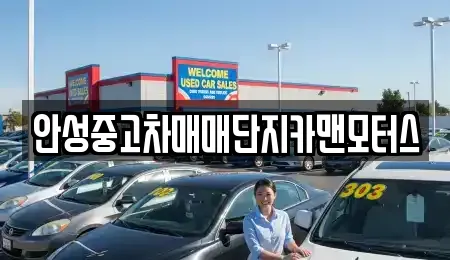 안성중고차매매단지카맨모터스