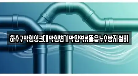 하수구막힘싱크대막힘변기막힘역류뚫음누수탐지설비