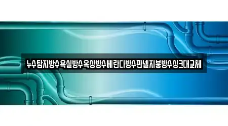 누수탐지방수욕실방수옥상방수베란다방수판넬지붕방수싱크대교체