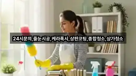 24시문의,줄눈시공,케라폭시,상판코팅,종합청소,상가청소