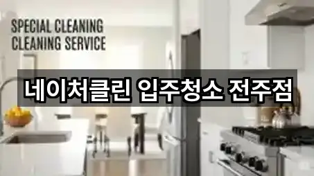 네이처클린 입주청소 전주점