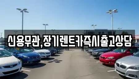 강원 춘천시 석사동 장기렌트카 전문 신용무관,장기렌트카즉시출고상담