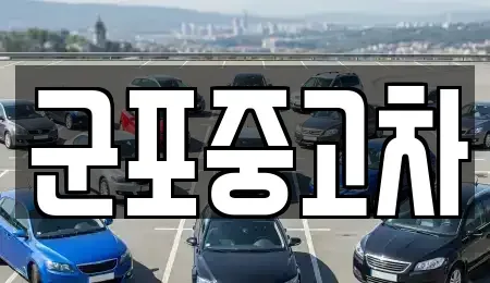 경기 군포시 중고차매매 전문 군포중고차