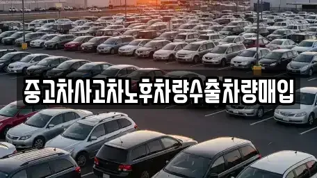 경기 수원시 장안구 천천동 중고차매입 전문 중고차사고차노후차량수출차량매입