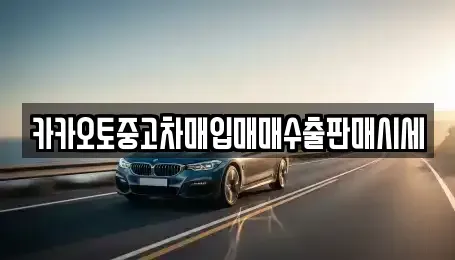 경기 용인시 처인구 원삼면 중고차매입 전문 카카오토중고차매입매매수출판매시세