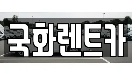 경기도 양주시 렌트카 전문 국화렌트카