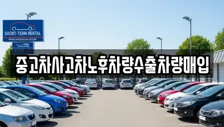 경기도 평택시 안중읍 중고차매입 전문 중고차사고차노후차량수출차량매입