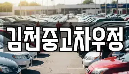 경북 김천시 신음동 중고차 전문 김천중고차우정