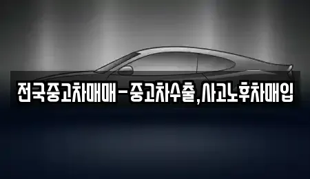 경상남도 창원시 마산합포구 장군동1가 중고차 전문 전국중고차매매-중고차수출,사고노후차매입