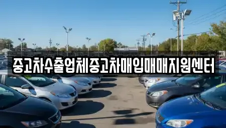 경상남도 창원시 마산합포구 장군동1가 중고차 전문 중고차수출업체중고차매입매매지원센터