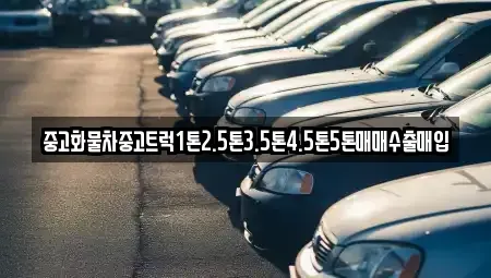 경상남도 창원시 진해구 평안동 중고차매매 전문 중고화물차중고트럭1톤2.5톤3.5톤4.5톤5톤매매수출매입