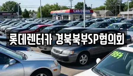 경상북도 상주시 무양동 렌트카 전문 롯데렌터카 경북북부SP협의회