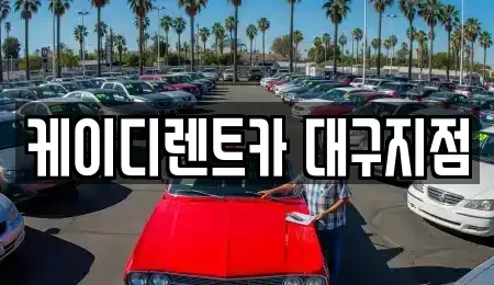 대구 동구 서호동 렌트카 전문 케이디렌트카 대구지점