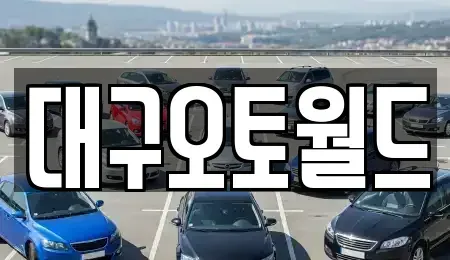 대구광역시 북구 조야동 중고차 전문 대구오토월드