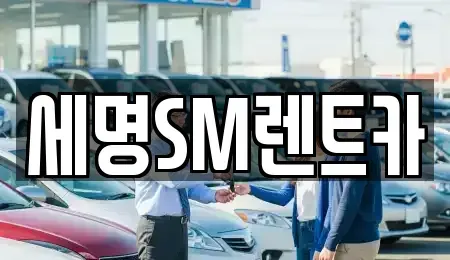 부산 영도구 대교동1가 렌트카 전문 세명SM렌트카