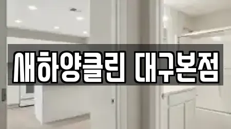 새하양클린 대구본점