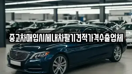 서울 영등포구 영등포동1가 중고차매입 전문 중고차매입시세내차팔기견적가격수출업체