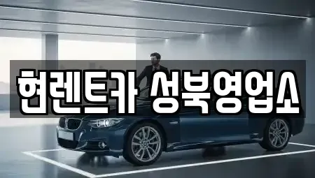 서울특별시 성북구 보문동6가 렌트카 전문 현렌트카 성북영업소