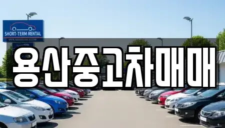 서울특별시 용산구 원효로3가 중고차 전문 용산중고차매매