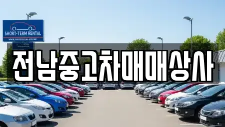 전라남도 강진군 신전면 중고차매매 전문 전남중고차매매상사