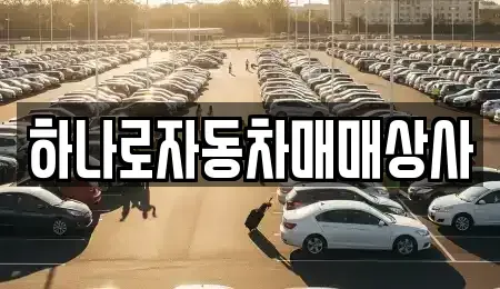 전북 정읍시 과교동 중고차 전문 하나로자동차매매상사