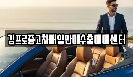 전북특별자치도 완주군 중고차매입 전문 김프로중고차매입판매수출매매센터