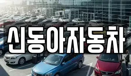 제주 서귀포시 법환동 중고차매매 전문 신동아자동차