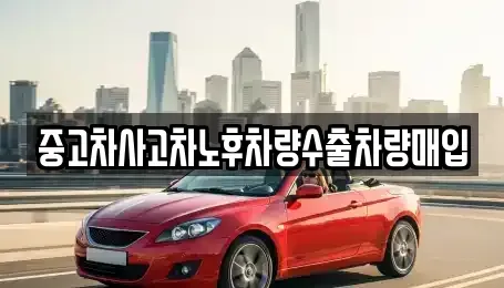 충남 당진시 송산면 중고차 전문 중고차사고차노후차량수출차량매입