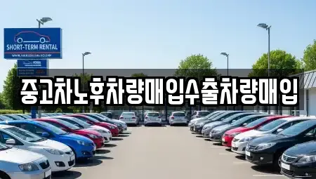 충북 영동군 양산면 중고차 전문 중고차노후차량매입수출차량매입